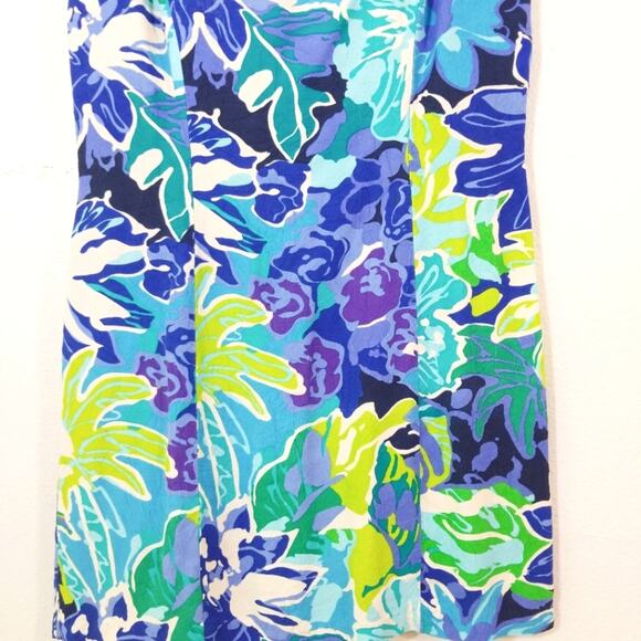 Vintage 80s Hawaiian Hilo Hattie rayon mini dress - Picture 3 of 7